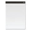 Tru Red Notepads, Meeting-Minutes/Notes Format, 50 White 8.5 x 11.75 Sheets, 6PK TR57380/TR59924
